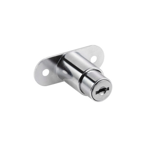 Замок мебельный L080 19/22 CHROME